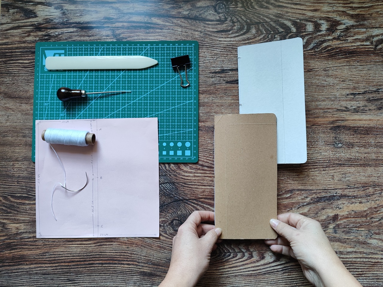 Karl's Notebook How to make your own Travelers book insert Deestraperlo